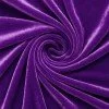 Stretch Velvet Fabric Purple