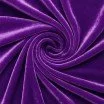Stretch Velvet Fabric Purple Stretch Velvet Fabric Purple - (Fashion Fabrics)