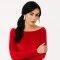 Tessuto Velluto Stretch Rosso - (Tessuti Moda)