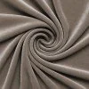Tissu Velours Élastique Taupe
