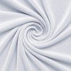 Stretch Velvet Fabric White