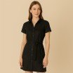 Tencel Twill Fabric Black - (Fashion Fabrics)