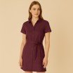 Tencel Twill Fabric Bordeaux - (Fashion Fabrics)