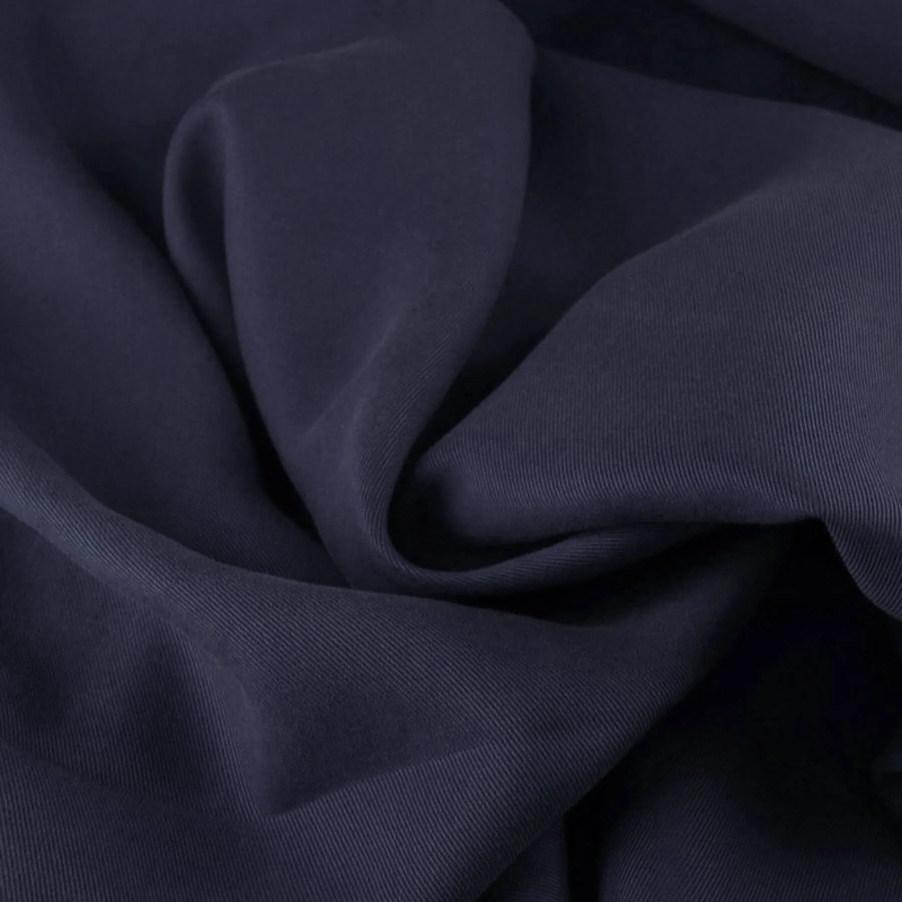 Tencel Twill Stof Marine