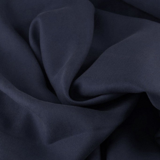 Tencel Twill Fabric Navy - (Fashion Fabrics)