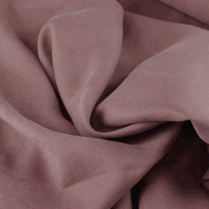 Tencel Twill Fabric Old Mauve - (Fashion Fabrics)