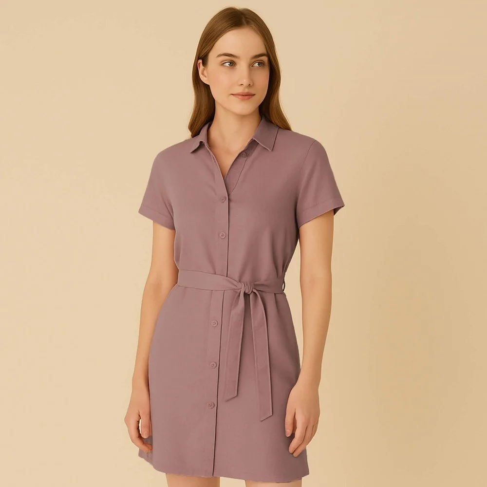 Tessuto Tencel Di Saia Mauve Antico Tessuto Tencel Di Saia Mauve Antico - (Tessuti Moda)