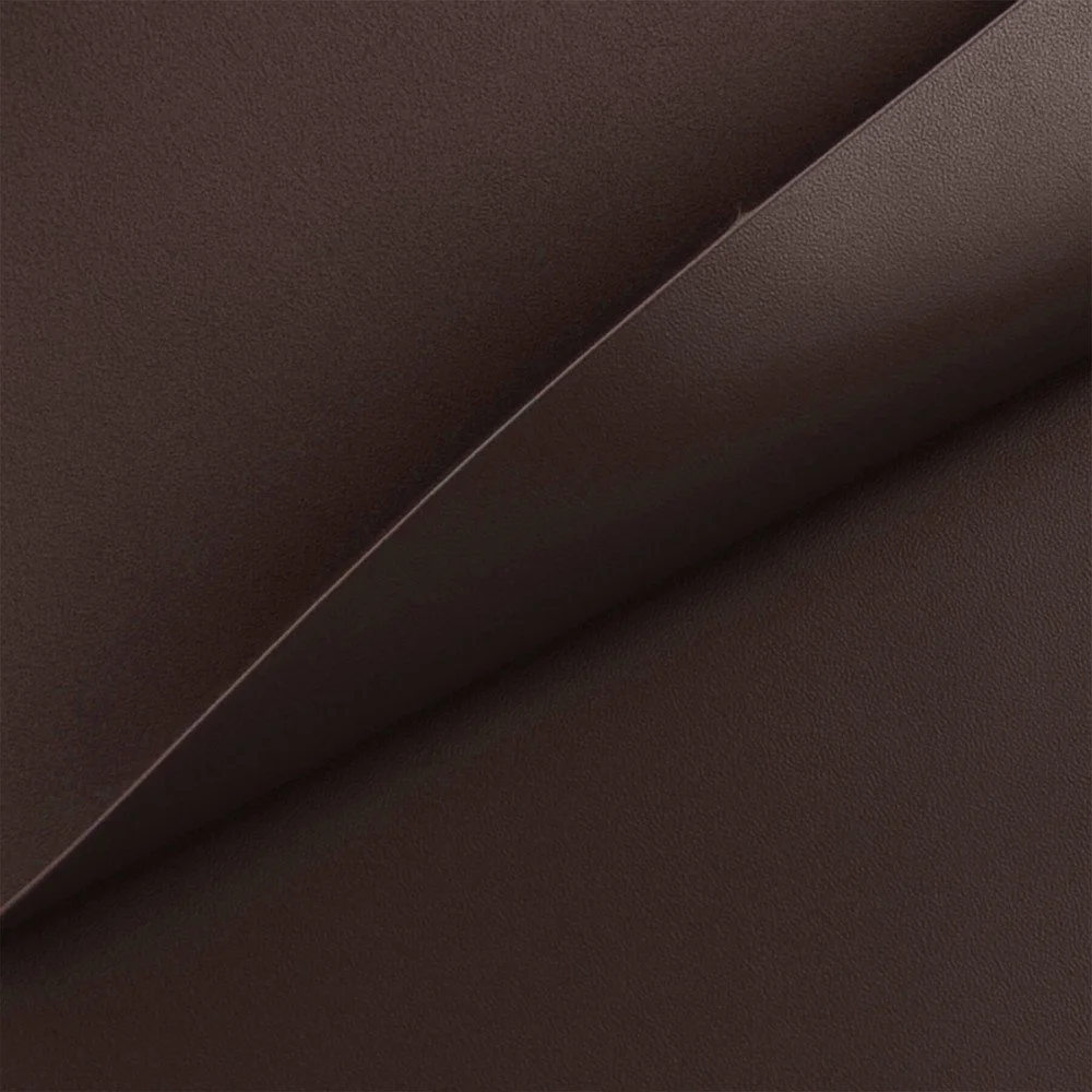 Stretch Leather Fabric (Vegan) Dark Brown Stretch Leather Fabric (Vegan) Dark Brown