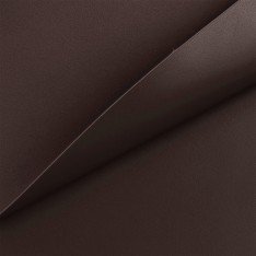 Stretch Leder Stoff (Vegan) Dunkel Braun