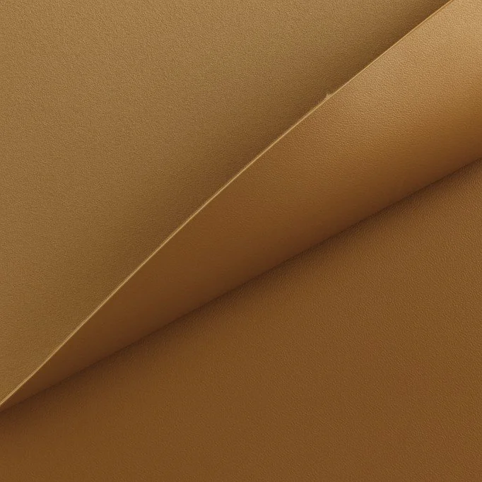 Tissu Stretch Simili Cuir (Végan) Chameau - (Tissus De Mode)