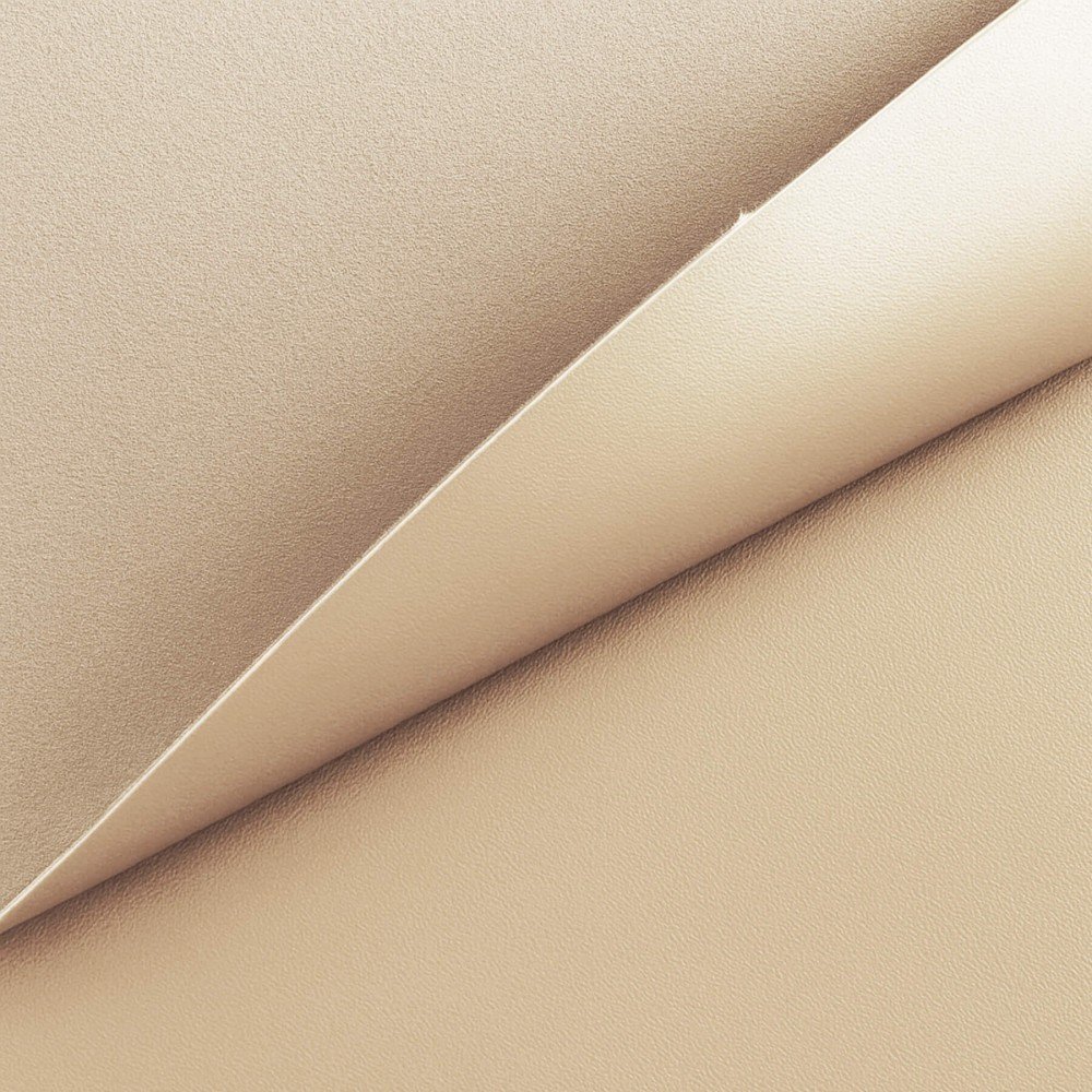 Stretch Leather Fabric (Vegan) Gold Beige Stretch Leather Fabric (Vegan) Gold Beige