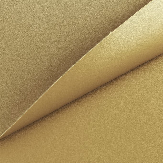 Tissu Stretch Simili Cuir (Végan) Or - (Tissus De Mode)