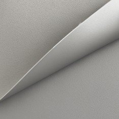 Stretch Leder Stoff (Vegan) Silber