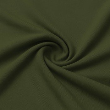 Bamboe Jersey Stof Leger Groen 
