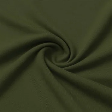 Tessuto Jersey Di Bambù Verde Militare - (Tessuto Jersey Di Bambù)