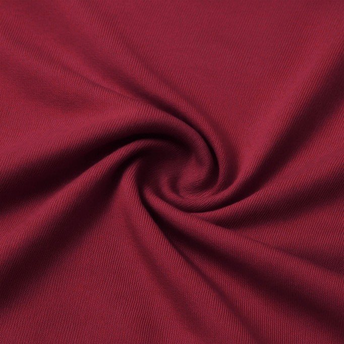 Bamboo Jersey Fabric Bordeaux - (Jersey Fabrics)
