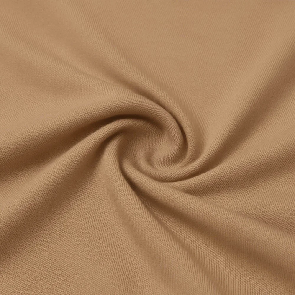 Bamboe Jersey Stof Cacao