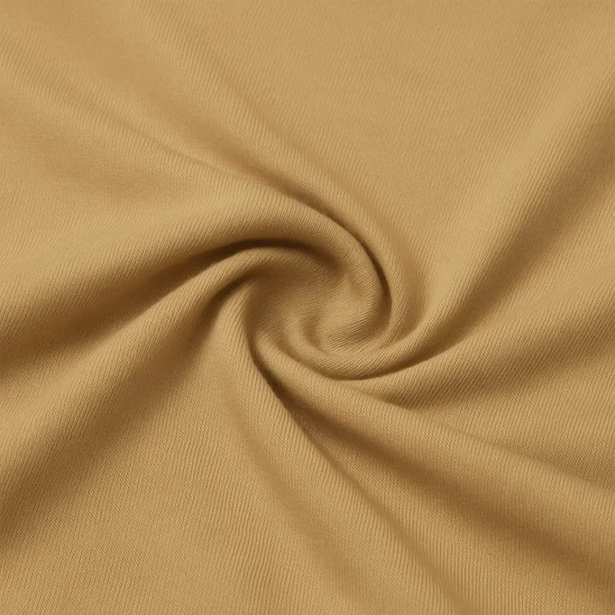 Tessuto Jersey Di Bambù Cammello - (Tessuto Jersey Di Bambù)