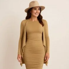 Bamboo Jersey Fabric Camel Bamboo Jersey Fabric Camel