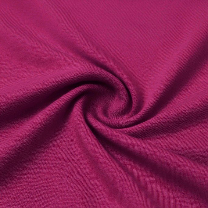Bamboo Jersey Fabric Cardinal Pink - (Jersey Fabrics)
