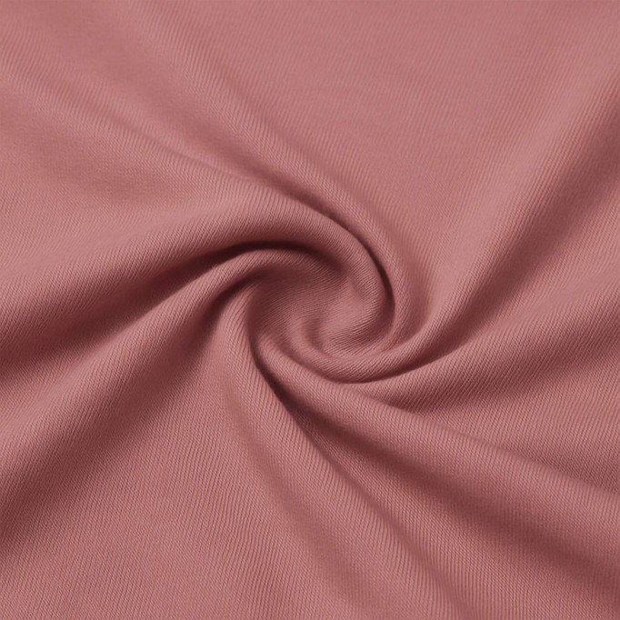 Bamboo Jersey Fabric Clay Pink - (Jersey Fabrics)