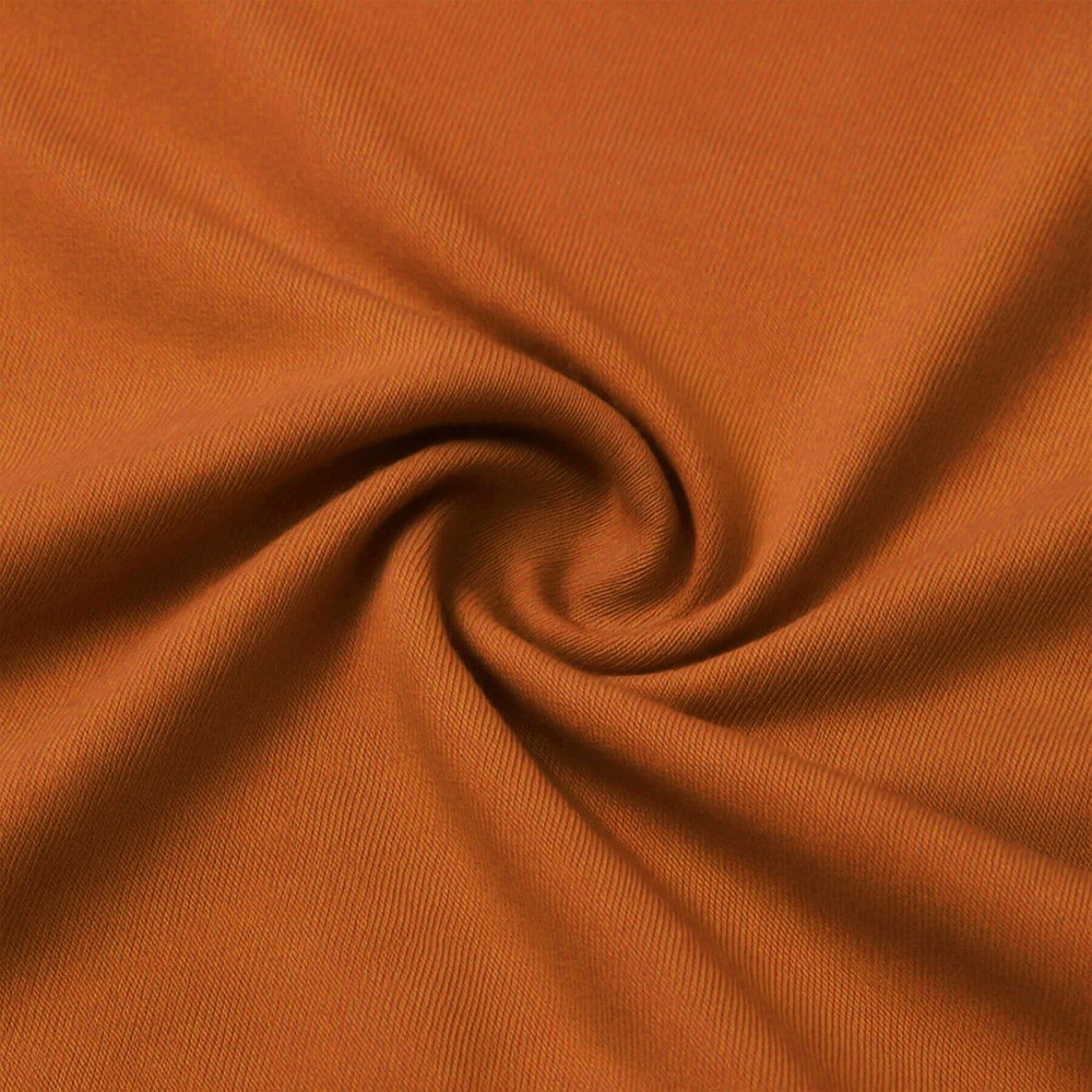Bambusjersey Stof Cognac