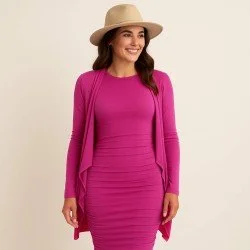 Bambus Jerseystoff Fuchsia Bambus Jerseystoff Fuchsia