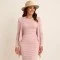 Bambusjersey Stof Nude Pink - (Bambusjersey Stof)