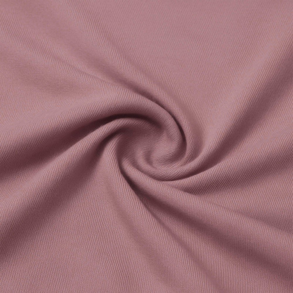 Bambusjersey Stof Gammel Mauve