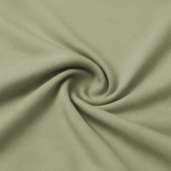 Bamboe Jersey Stof Olijf
