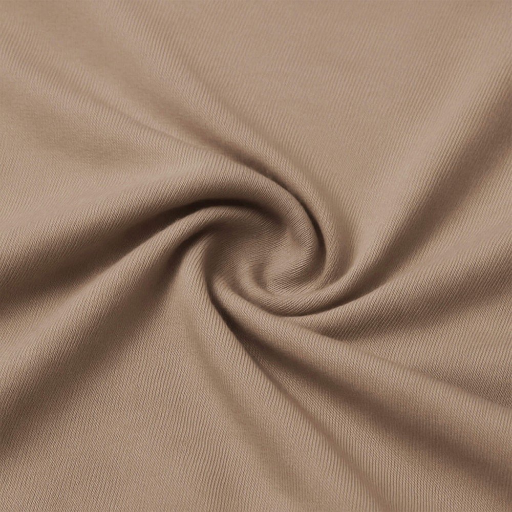 Bambusjersey Stof Taupe