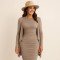 Bambusjersey Stof Taupe - (Jerseystoffer)
