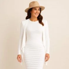 Tessuto Jersey Di Bambù Bianco Tessuto Jersey Di Bambù Bianco