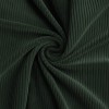 Corduroy Stretch Fabric 6 Wales Army Green