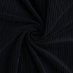 Corduroy Stretch Fabric 6 Wales Black - (Fashion Fabrics)