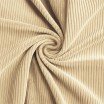 Tessuto Velluto a Coste Stretch 6 Wales Beige - (Tessuti Moda)