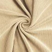 Tissu Velours Côtelé Stretch 6 Wales Beige - (Tissus De Mode)