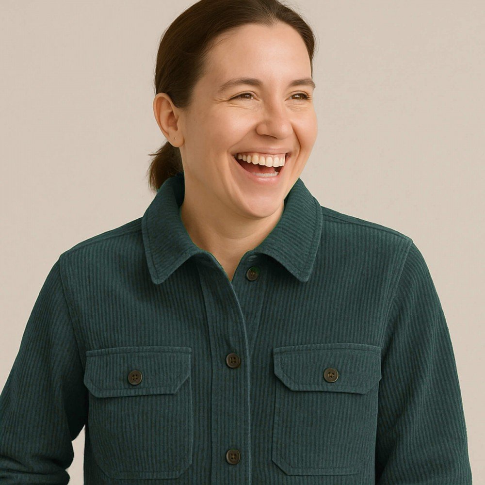 Corduroy Stretch Fabric 6 Wales Dark Green Corduroy Stretch Fabric 6 Wales Dark Green