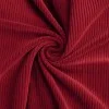 Corduroy Stretch Fabric 6 Wales Dark Red