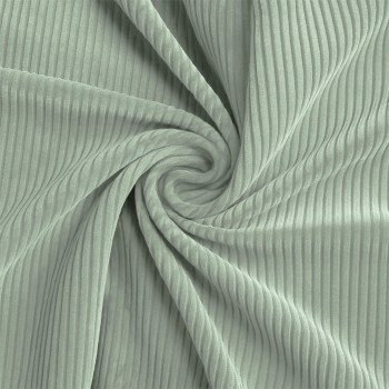 Breitcord Stoff Stretch 6 Wales Dusty Grün