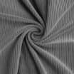 Corduroy Stretch Stof 6 Wales Grijs  - (Modestoffen)