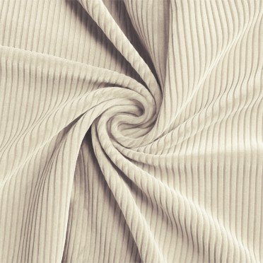 Breitcord Stoff Stretch 6 Wales Hellbeige | Rijs Textiles Breitcord Stoff Stretch 6 Wales Hellbeige - (Modestoffe)