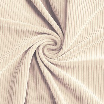 Breitcord Stoff Stretch 6 Wales Naturel Beige 