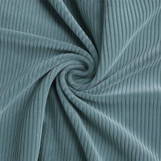 Corduroy Stretch Fabric 6 Wales Old Green