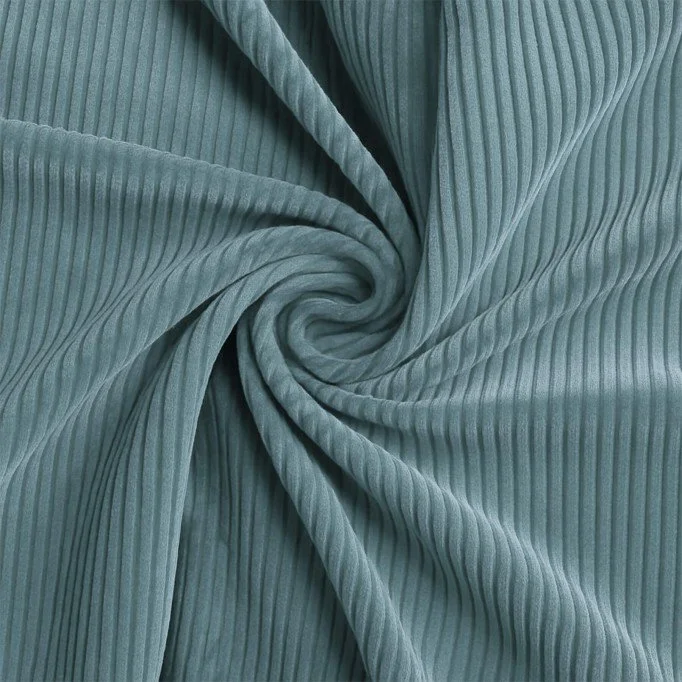 Corduroy Stretch Stof 6 Wales Oud Groen | Rijs Textiles Corduroy Stretch Stof 6 Wales Oud Groen - (Modestoffen)