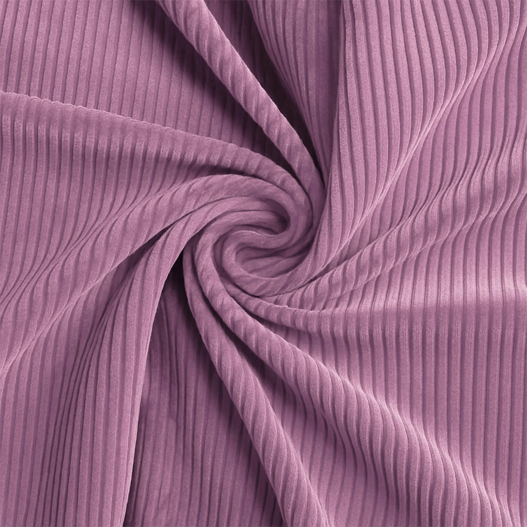 Corduroy Stretch Stof 6 Wales Oud Lila