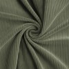 Corduroy Stretch Fabric 6 Wales Olive