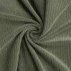Tessuto Velluto a Coste Stretch 6 Wales Oliva - (Tessuti Moda)