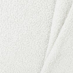 Tissu Mouton De Coton Écru