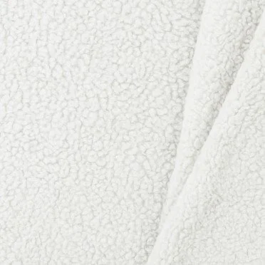 Baumwoll Teddystoff Ecru Baumwoll Teddystoff Ecru - (Teddystoffe)